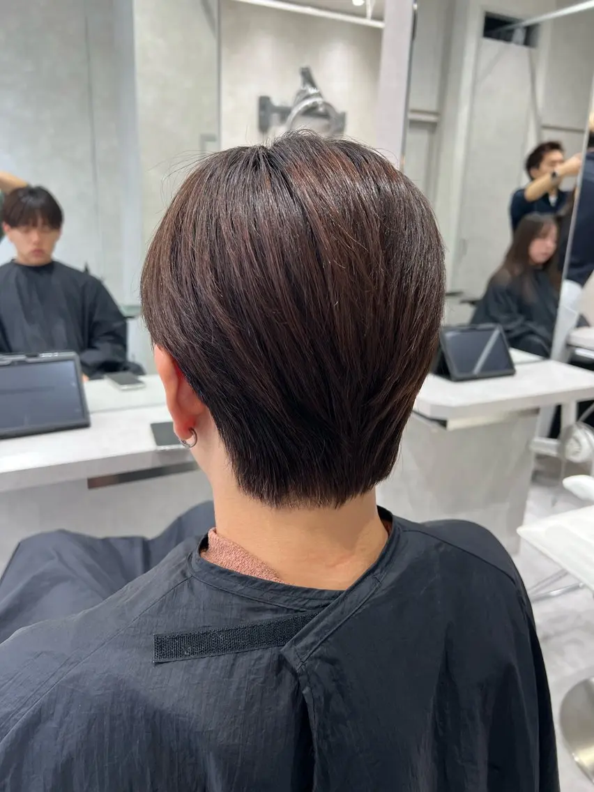 パーマ メンズ ダウンパーマ メンズパーマ カット パーマ SENA 再現性 パーマと縮毛矯正のヘアスタイル