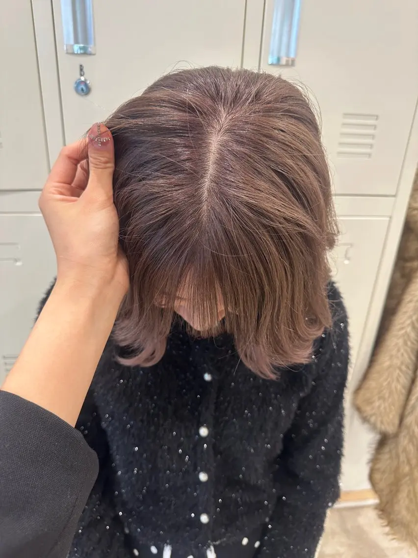 カラー 透明感カラー カット ヘアカラー 淡い暖色カラー🩰 girly ♡ ノアのヘアスタイル