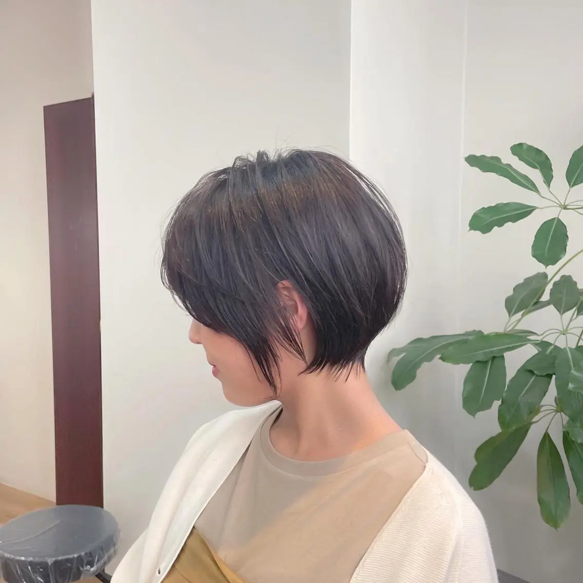 ショート ショートボブ ハンサムショート 丸みショート ボブ くびれヘア 💎桑原勇志/ ショート/ハイトーンのヘアスタイル