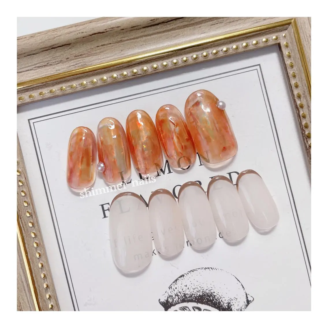 ネイル アートネイル shimmer nailsのネイルデザイン