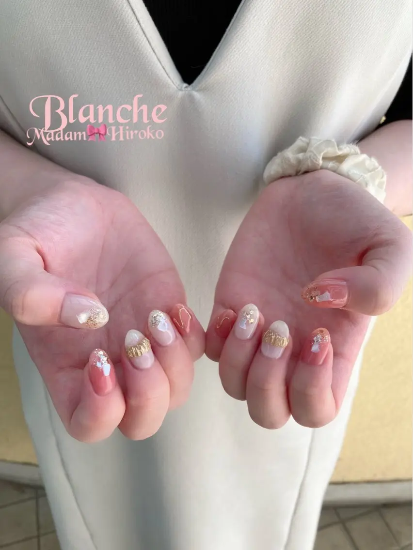 ネイル 春ネイル Lianネイル 寛子Lianのネイルデザイン