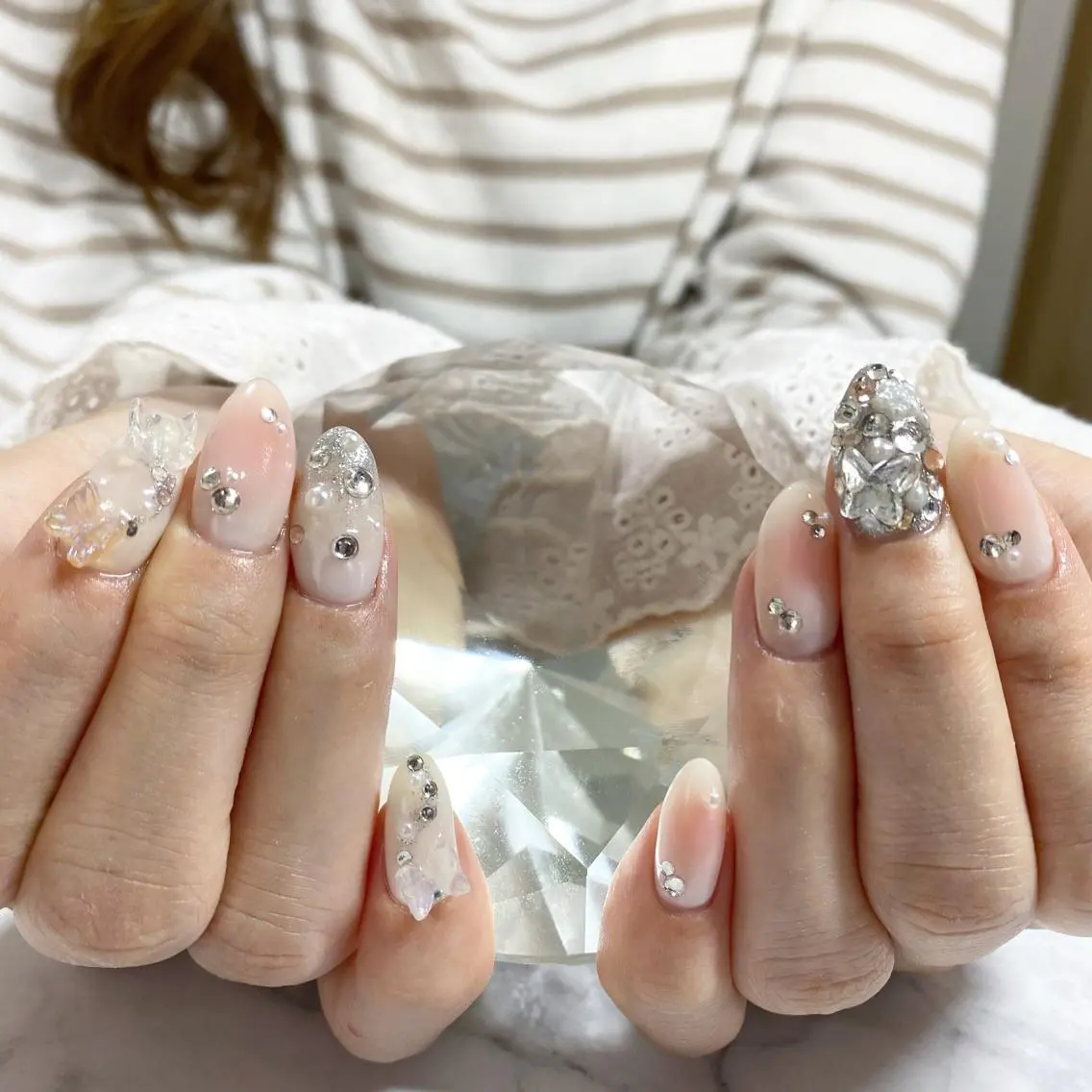 ネイル チークネイル nail salon Bayのネイルデザイン