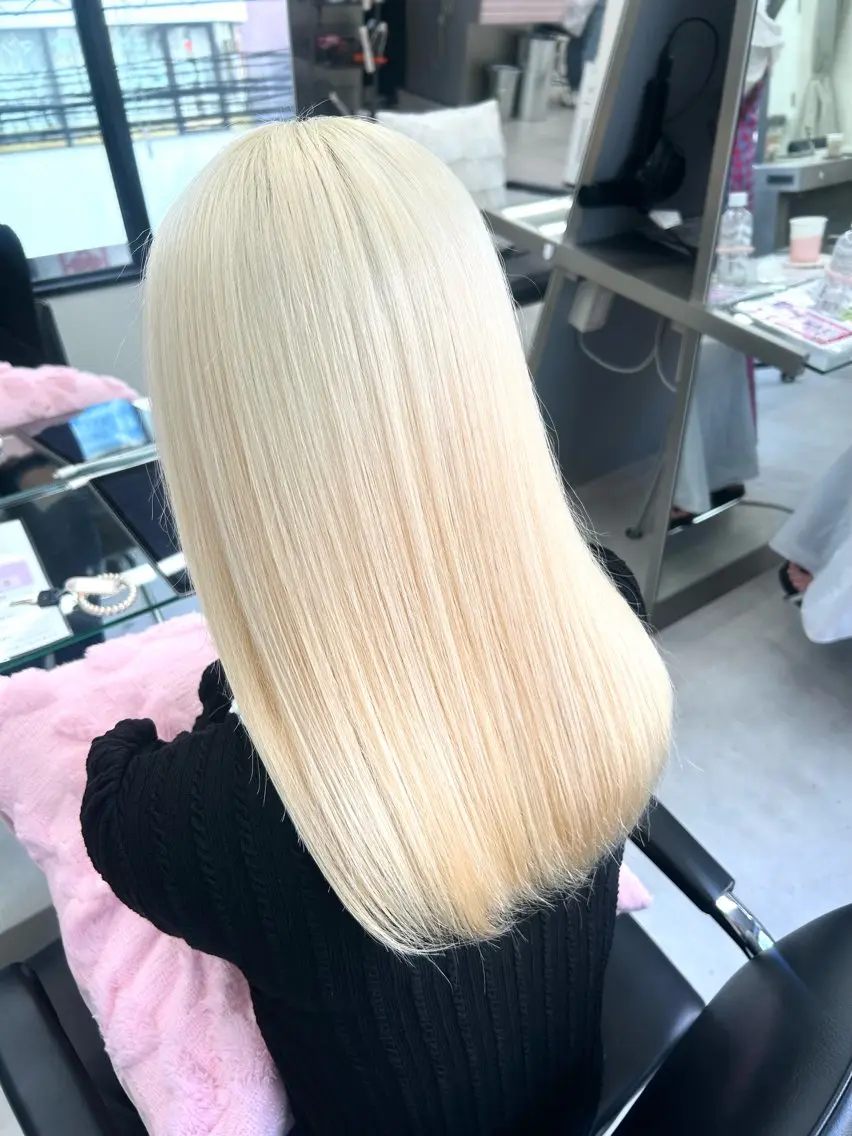 カラー ヘアカラー 横浜ハイトーン‪ エクステ/あやかのヘアスタイル