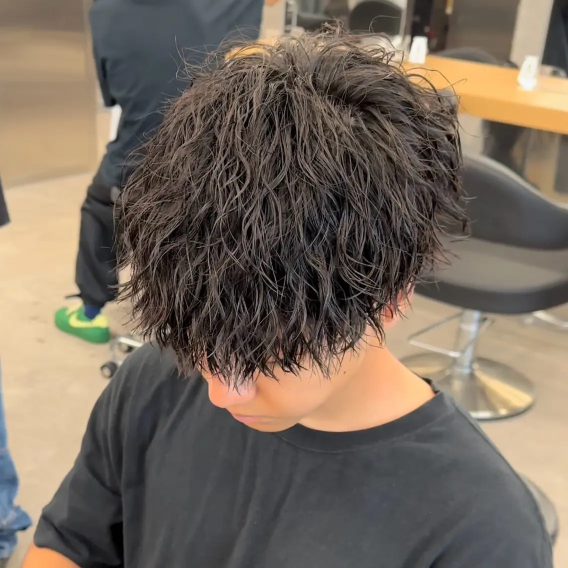 ショート パーマ メンズ カット パーマ 【メンズ特化】 笹目純のヘアスタイル