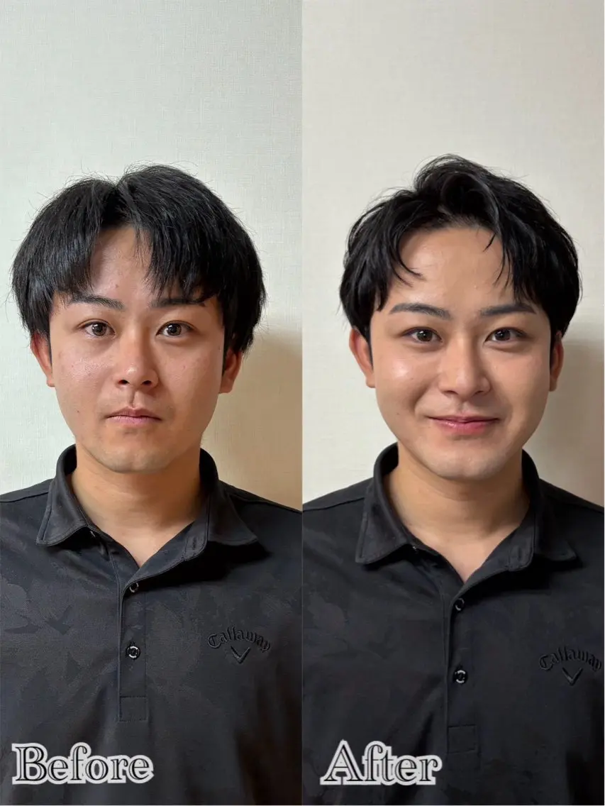 【メンズ👨🏻】平日ヘアセット今だけ￥2,950→￥2,500🉐オープン記念で特別価格でご案内🌟の写真
