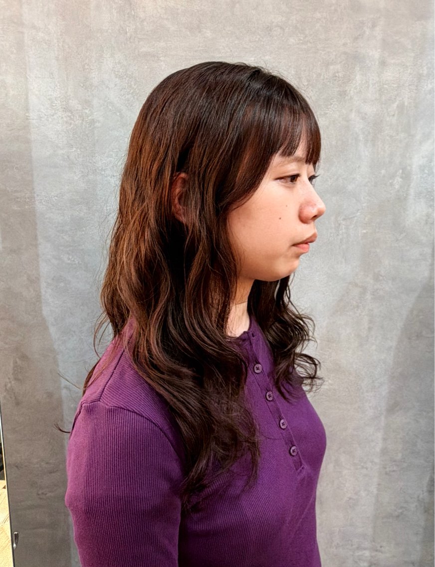 セミロング パーマ セミロングパーマ カット パーマ くせ毛・パーマ◎ ミズノアサミのヘアスタイル