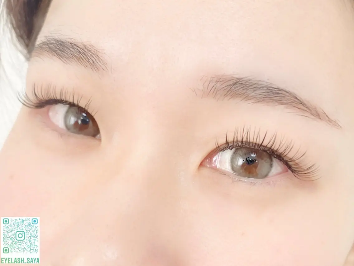 マツエク・マツパ フラットラッシュ マツエク Attrait Eye☻*Sayaのマツエク・マツパデザイン