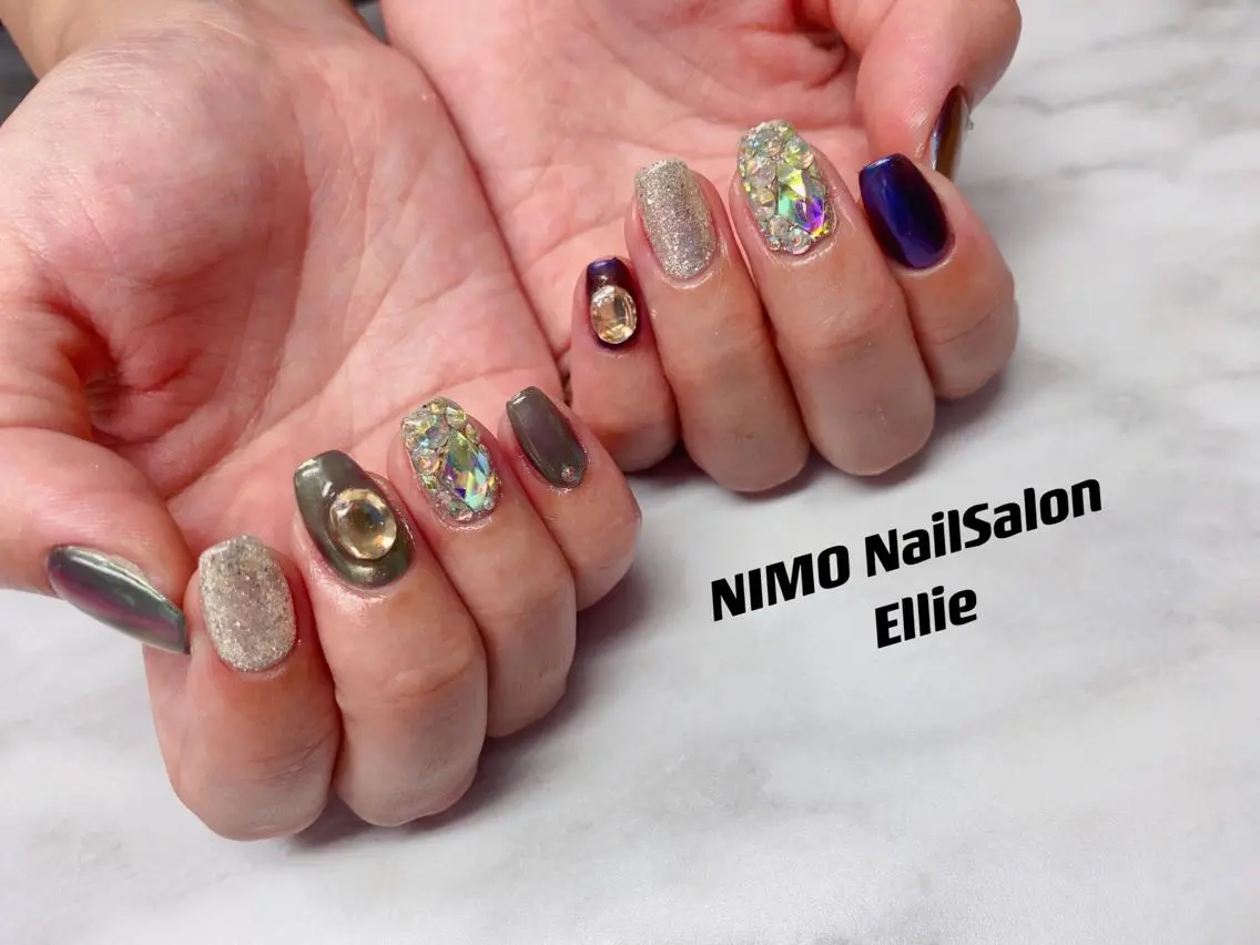 ネイル ハンドネイル ハンドケア 閨匠ビューティサロン 新橋店♡Ellieのネイルデザイン