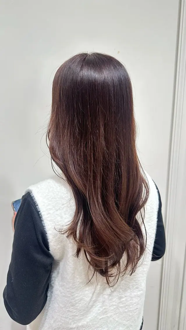 ロング カラー ブラウンカラー レイヤーカット 🎀 RUNA🎀のヘアスタイル