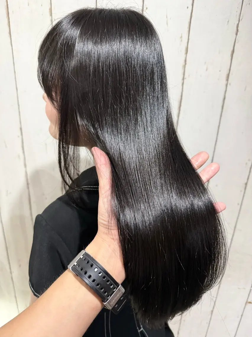 ミディアム カラー ヘアアレンジ 髪質改善 トリートメント 酸熱トリートメント カット ヘアカラー トリートメント 👑指名率No.1 👑坂口飛翔のヘアスタイル
