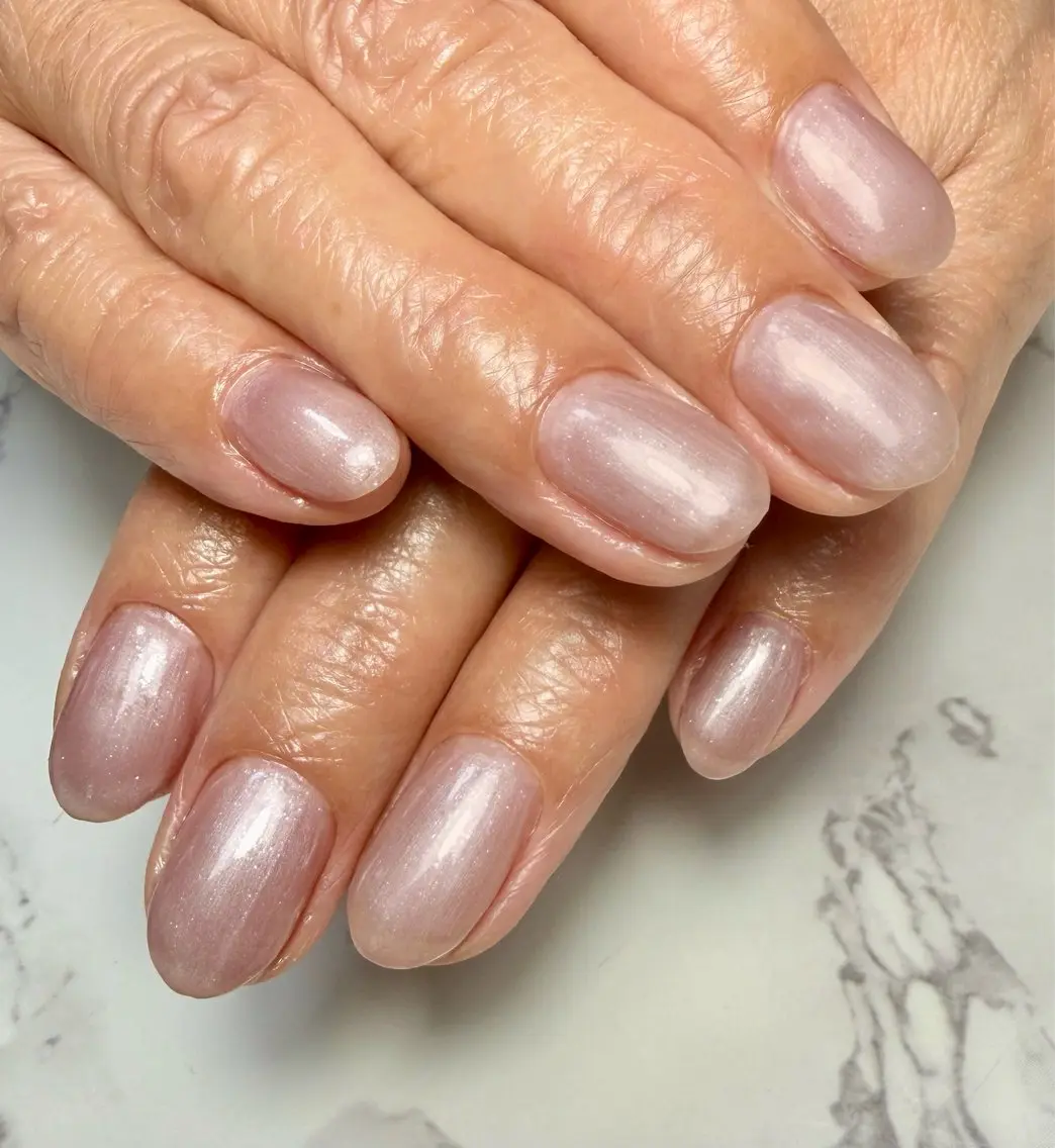 ネイル アートネイル チークネイル フラッシュネイル フラッシュマグ フレンチネイル Mai’s nailのネイルデザイン