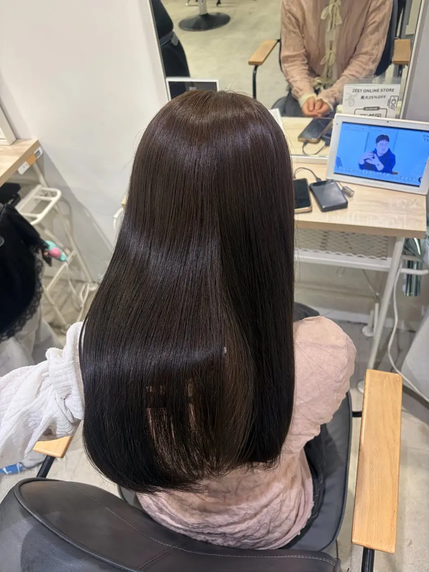 カラー ヘアカラー サナ🎀髪質改善 /似合わせカラーのヘアスタイル