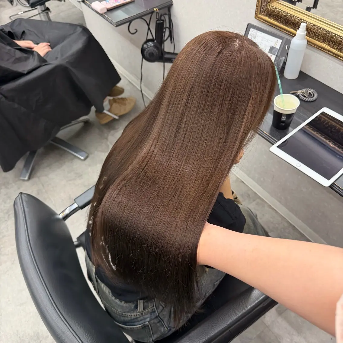 ロング カラー カット ヘアカラー トリートメント 🫧透明感カラー 🫧 ジルバ清水南海のヘアスタイル