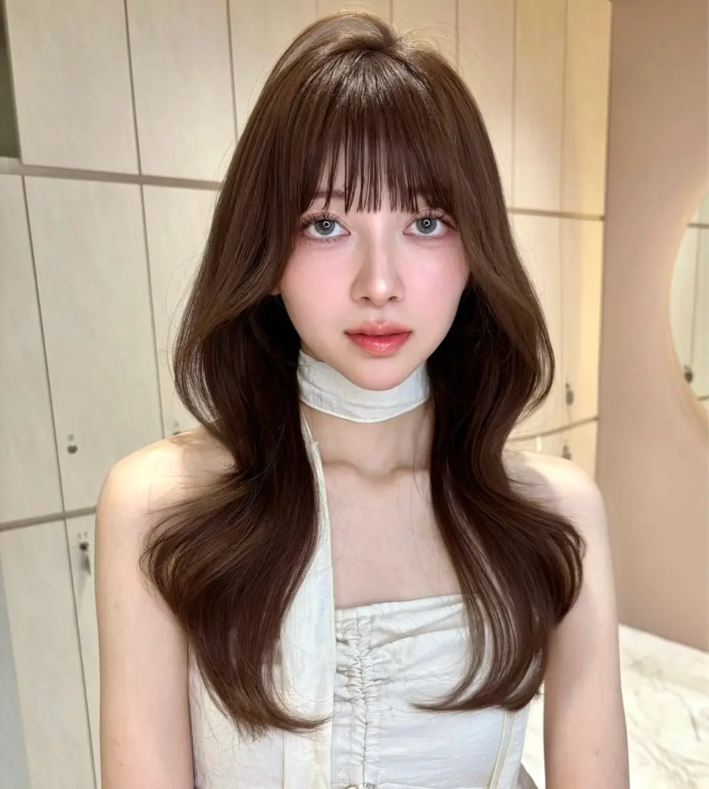 ロング くびれヘア くびれレイヤー レイヤーカット ♥️似合わせボブ/ 縮毛矯正/大和田拓夢のヘアスタイル