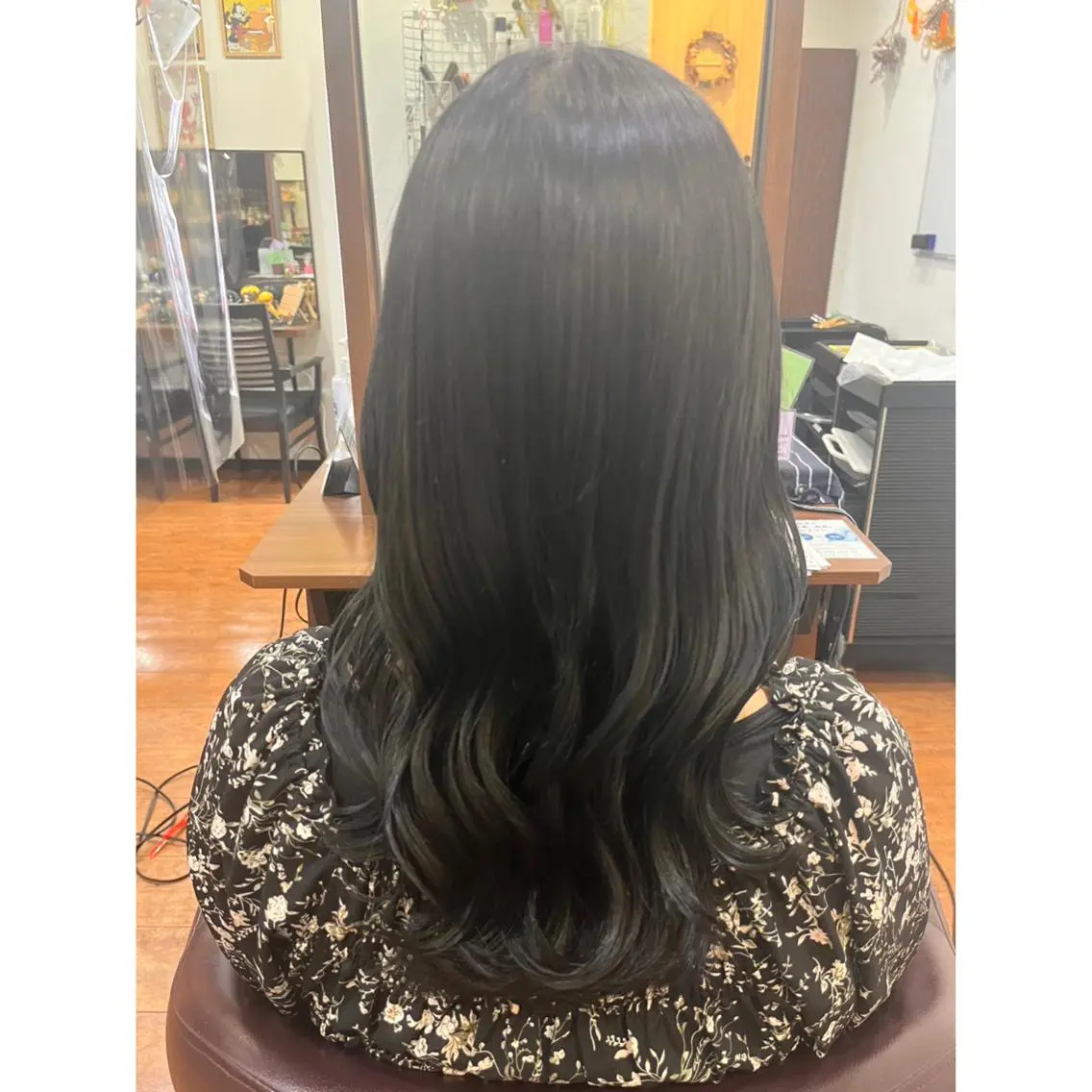 ロング カラー オオマ 🐥のヘアスタイル