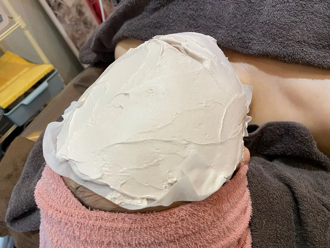 【透明感×ハリ】温感石膏パック💆で美容成分ぐんぐん浸透✨◎の写真