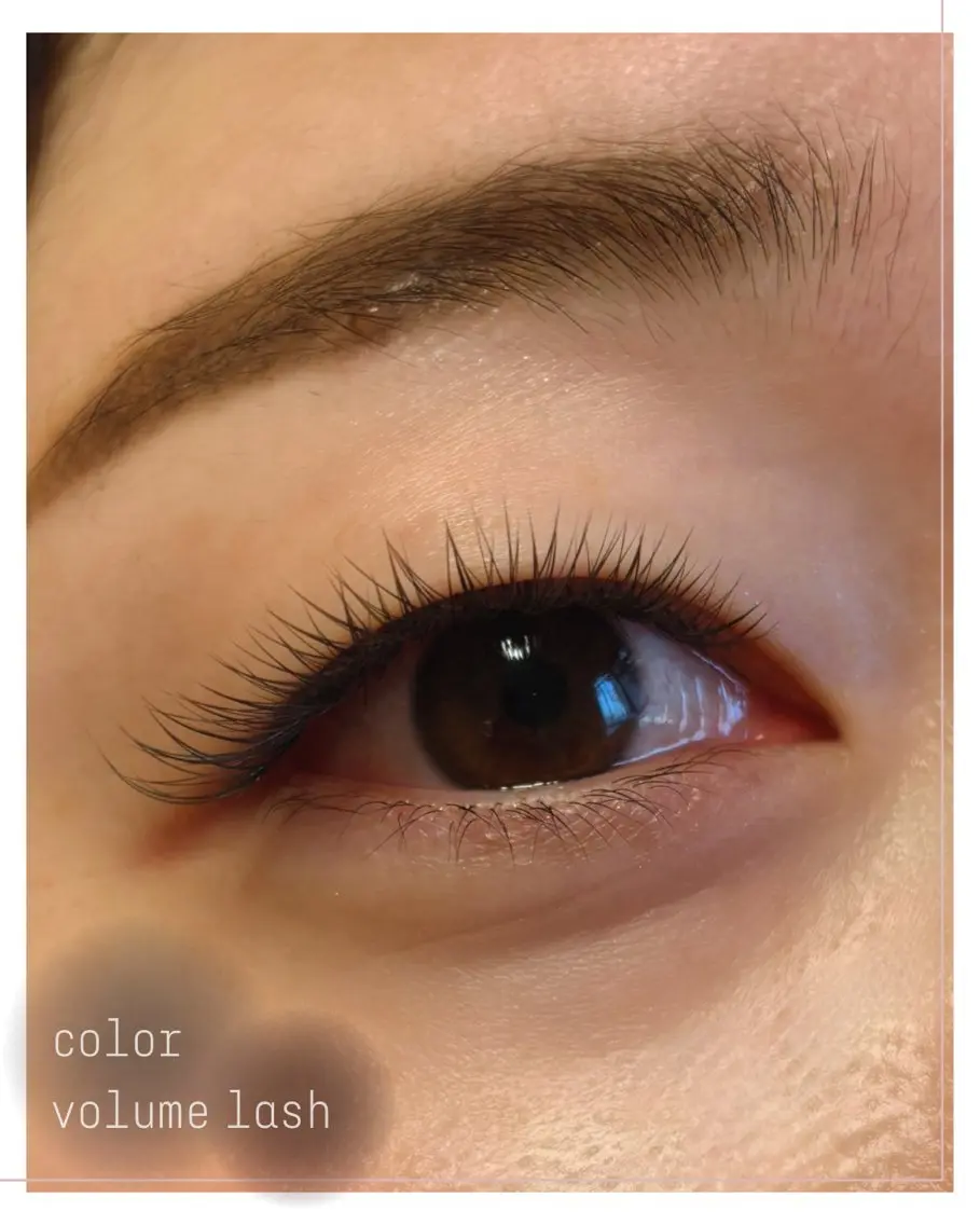 マツエク・マツパ カラーマツエク マツエク eyelash hibiのマツエク・マツパデザイン