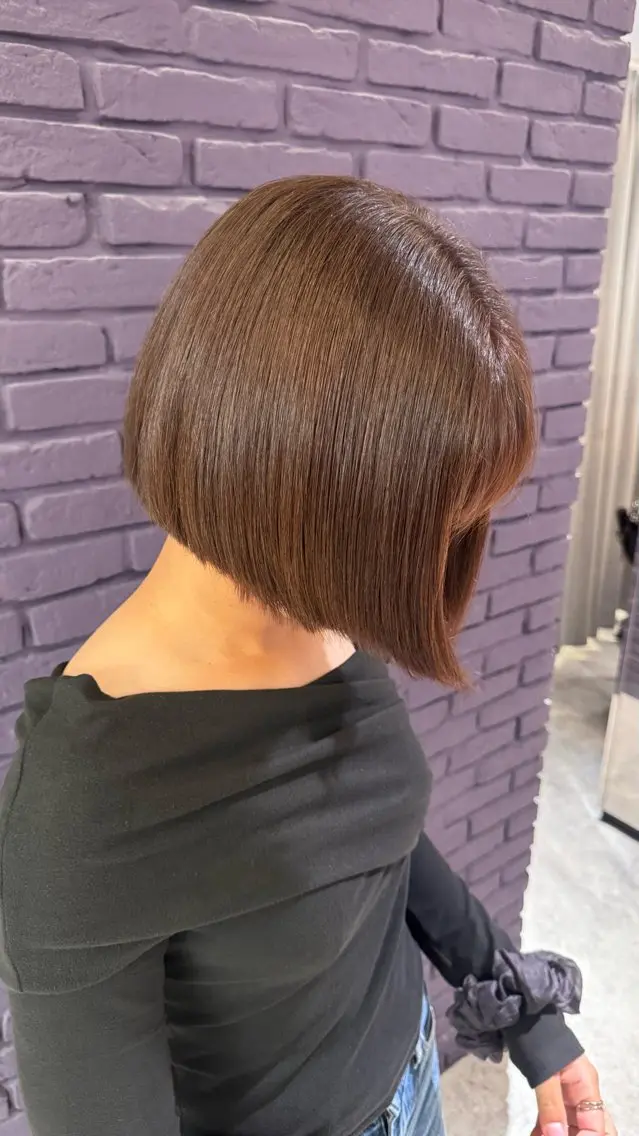 ショート カット ヘアカラー トリートメント 【ツヤ職人】 " 颯馬 "のヘアスタイル