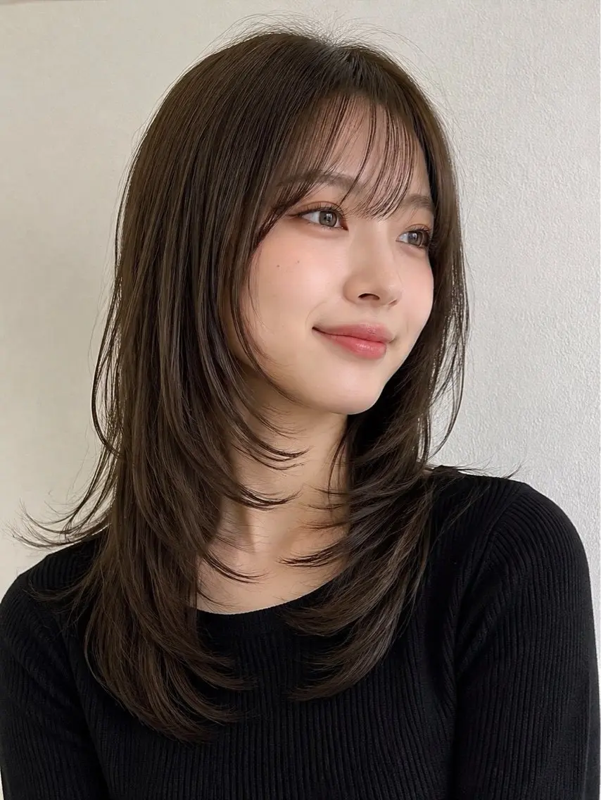 セミロング カラー maison ema 🌸Nodokaのヘアスタイル