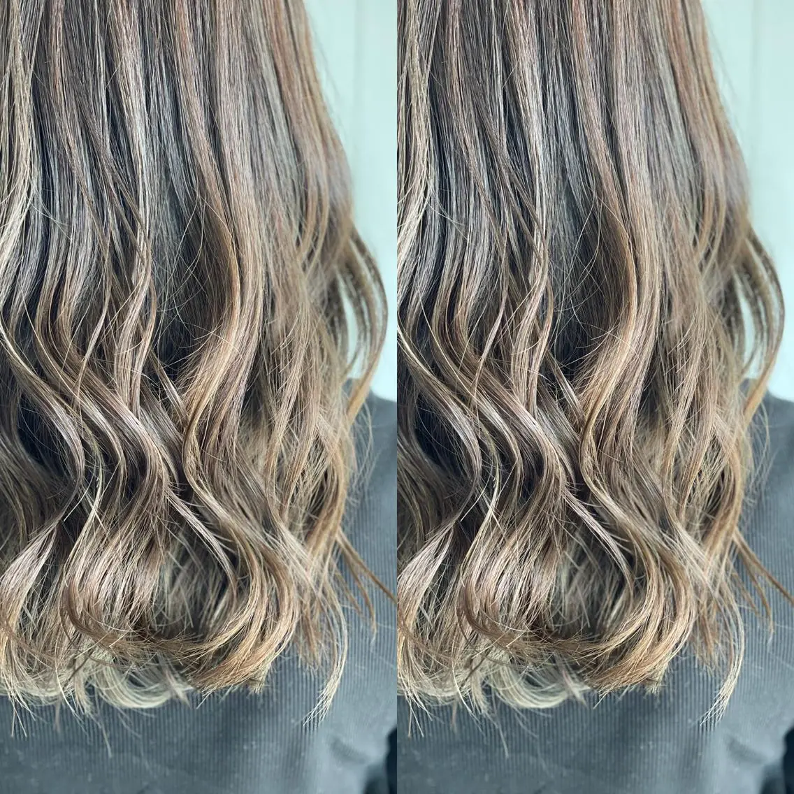 ロング カラー アッシュ ベージュカラー ハイライトカラー ハイライト Snaly カラー特化ページのヘアスタイル