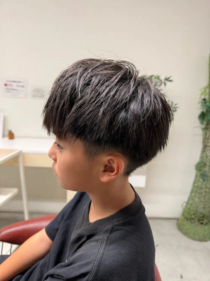 キッズ カット 木村 太偉至のヘアスタイル