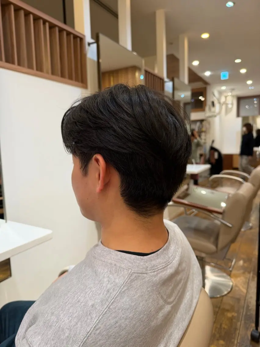 メンズ 刈り上げ カット/パーマ たるみことりのヘアスタイル