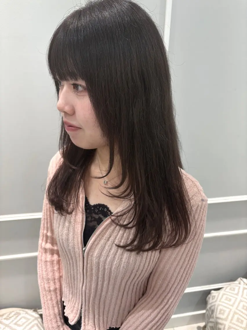 カラー 兼岡 ひかりのヘアスタイル
