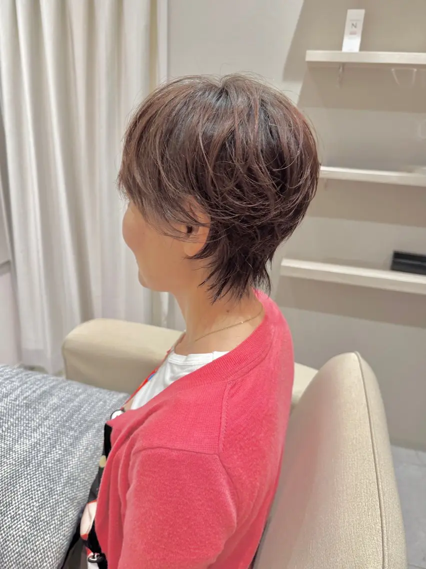 ショート 増山 大起のヘアスタイル