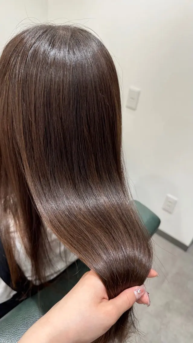 ロング 前園 未歩のヘアスタイル