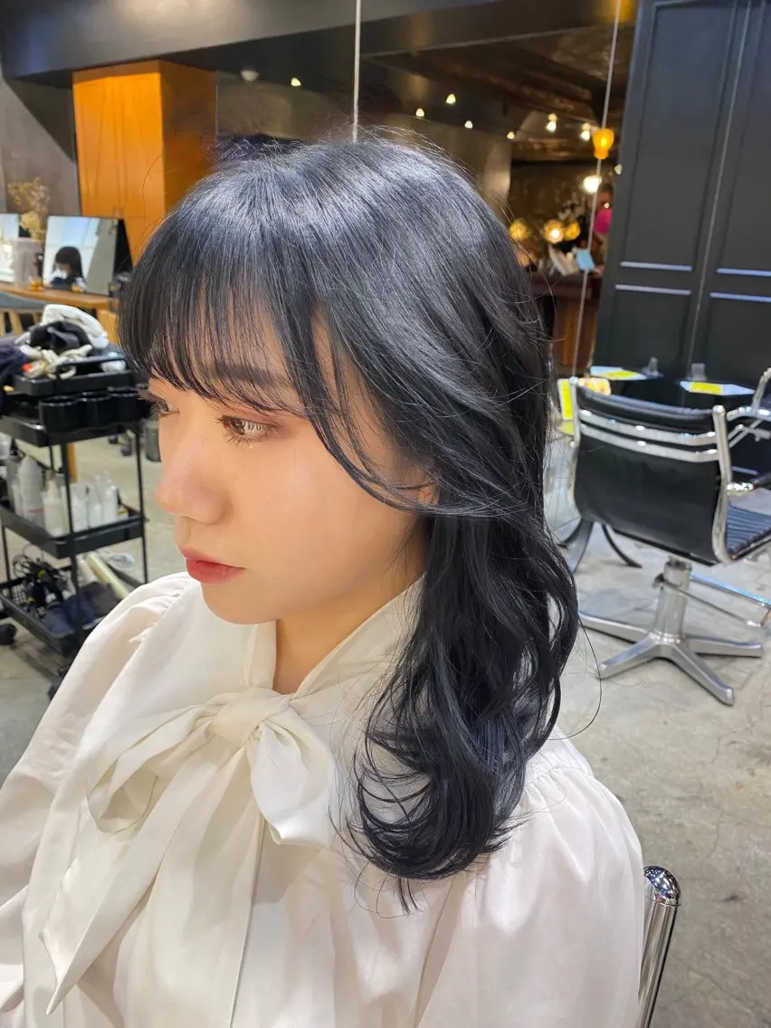 カラー グレージュ カット ヘアカラー トリートメント 透明感カラー🌿 グレージュ🐺陽介のヘアスタイル