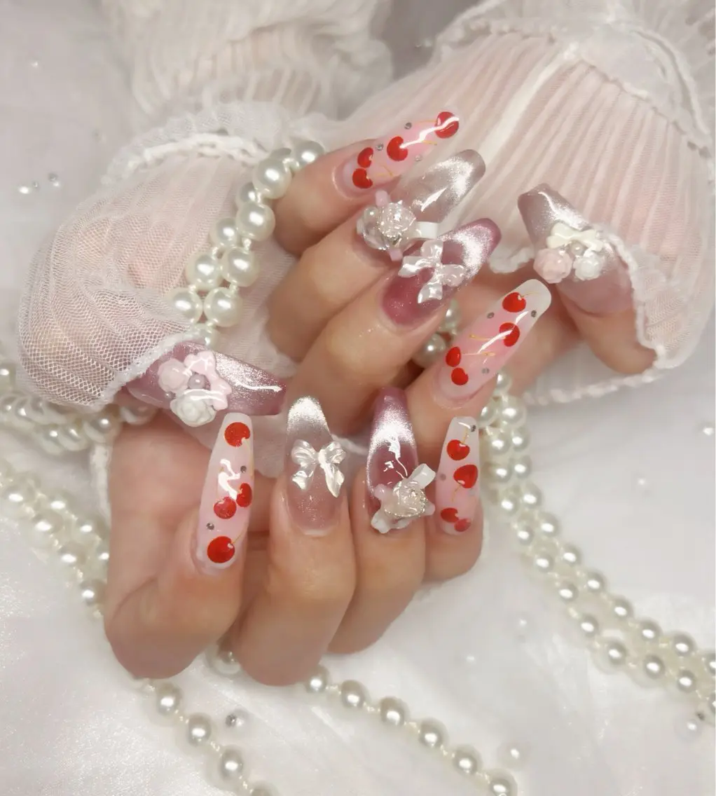 ネイル ロングネイル ハンドネイル Nail Salon macherieのネイルデザイン