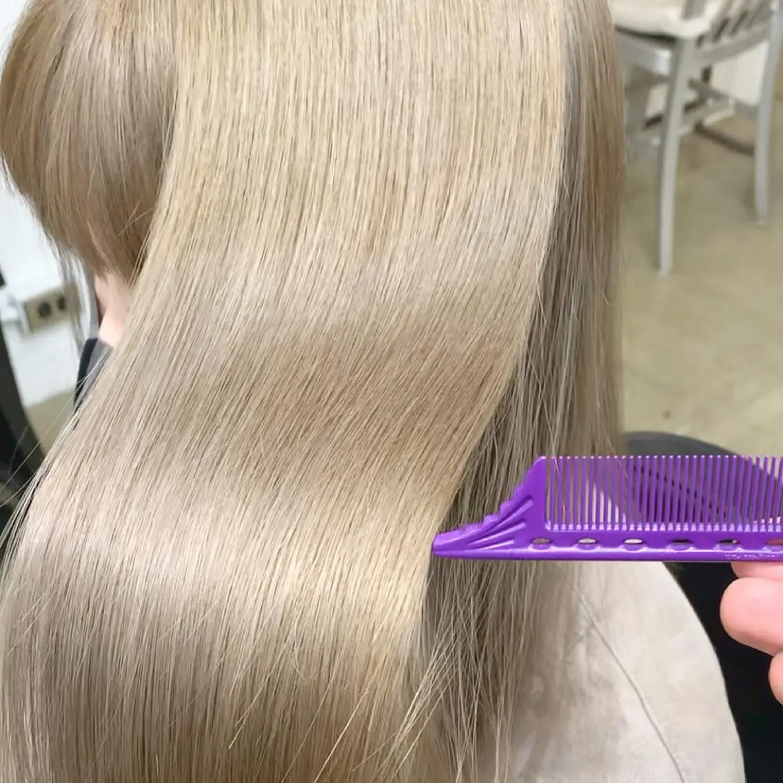 ロング カラー ヘアアレンジ ヘアカラー トリートメント 🎀暖色カラー🎀 ♡yurika♡のヘアスタイル
