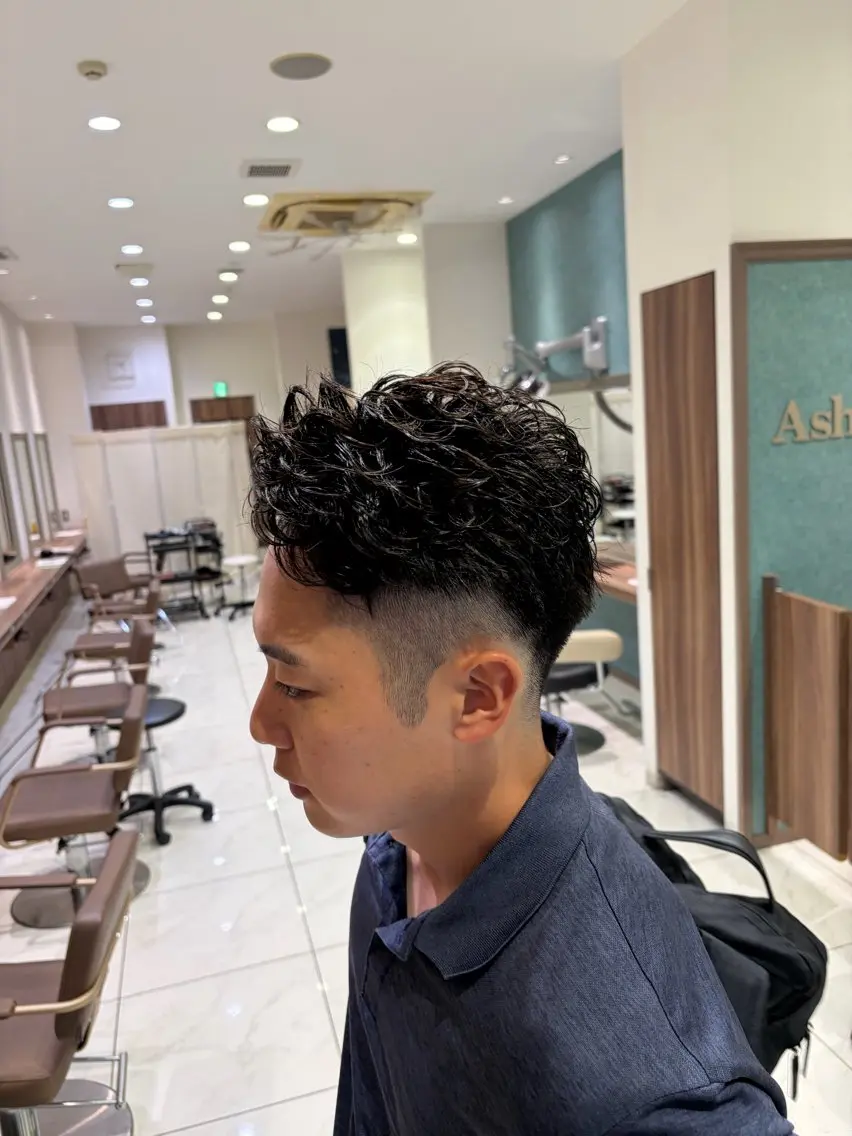 パーマ メンズ メンズパーマ カット パーマ メンズカット/カラー 💠進藤龍之介のヘアスタイル
