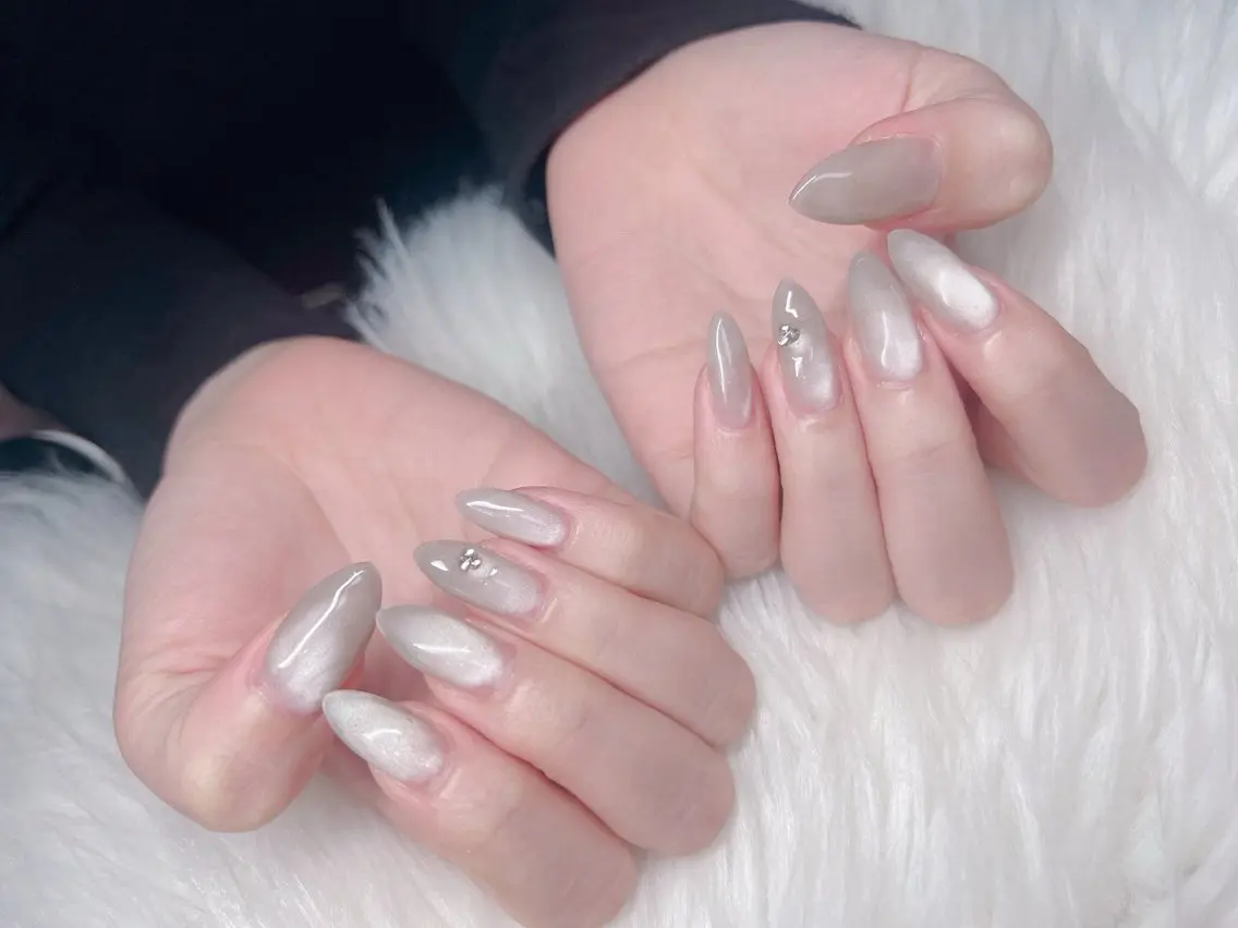 ネイル ハンドネイル Lee Nails チップ長さだし専門店のネイルデザイン