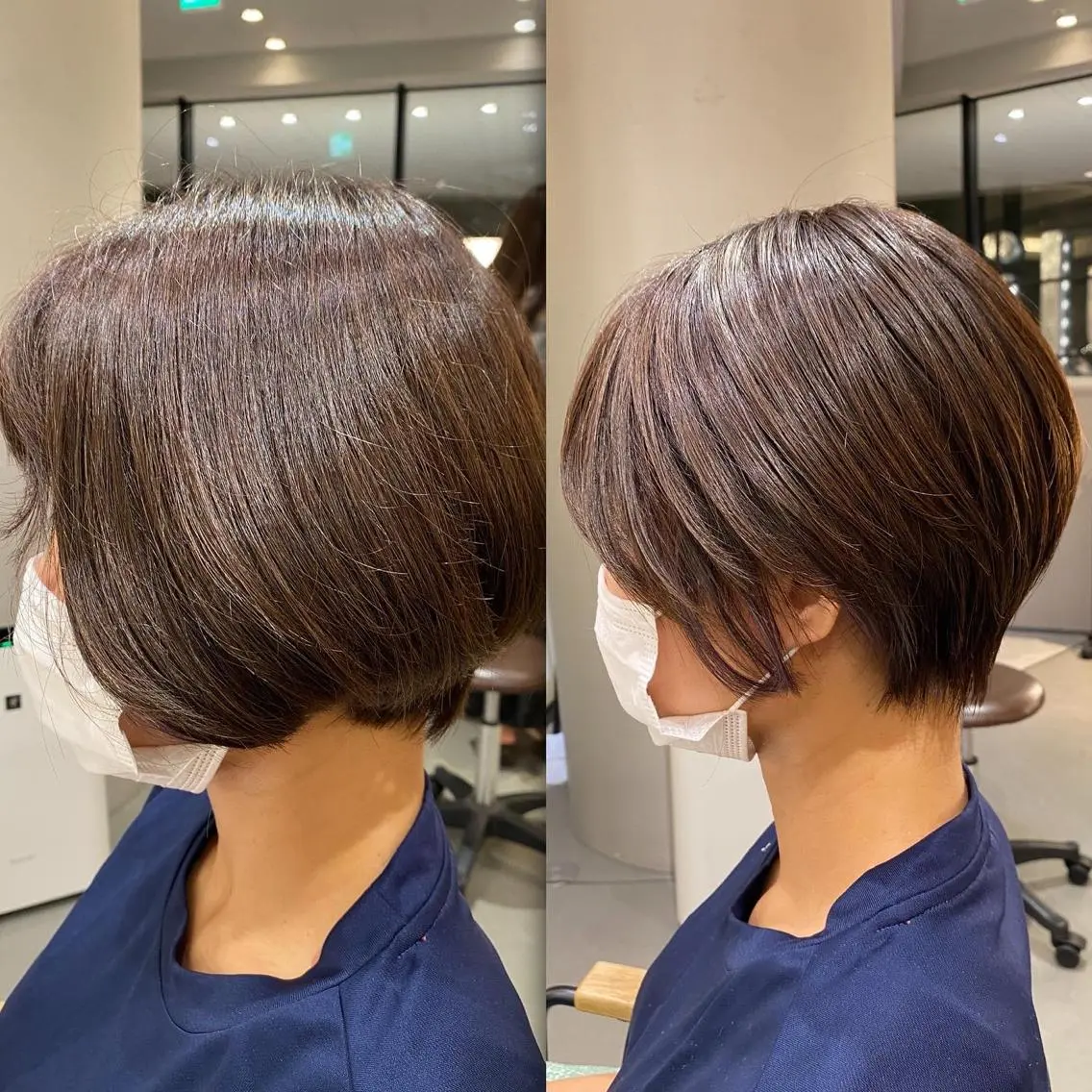 ショート unopulir 景山 凌のヘアスタイル