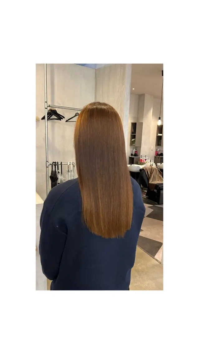 ロング カラー ベージュカラー オリーブベージュ 楓恋🎀ブリーチ・カ ラーモデル募集中🎀のヘアスタイル
