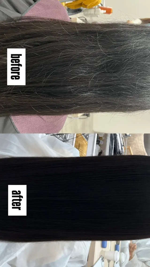 ロング パーマ 縮毛矯正 🌧️縮毛矯正 / 首藤大翔のヘアスタイル