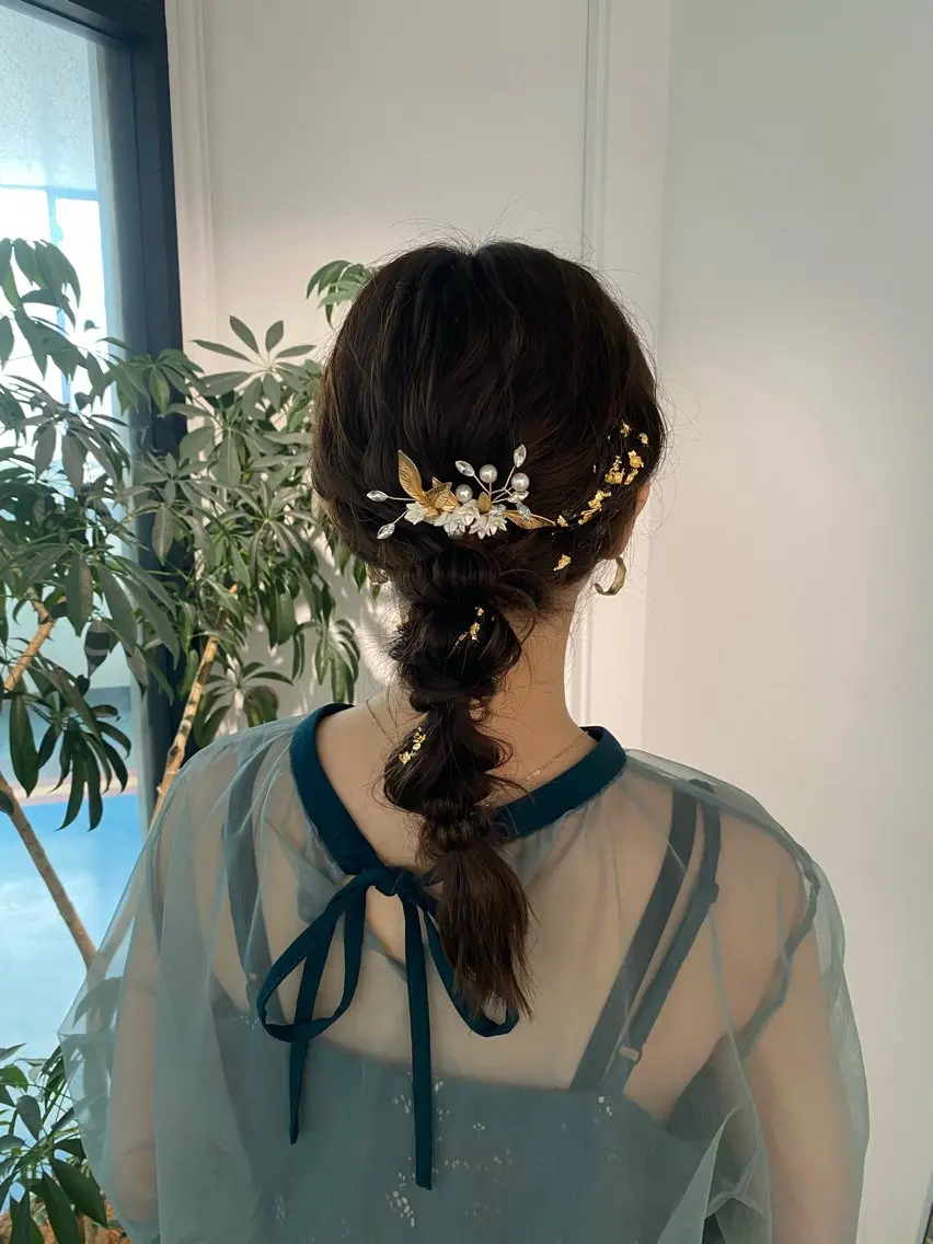 セミロング ヘアアレンジ ご予約は2月まで！ maho‪🐈🎀のヘアスタイル