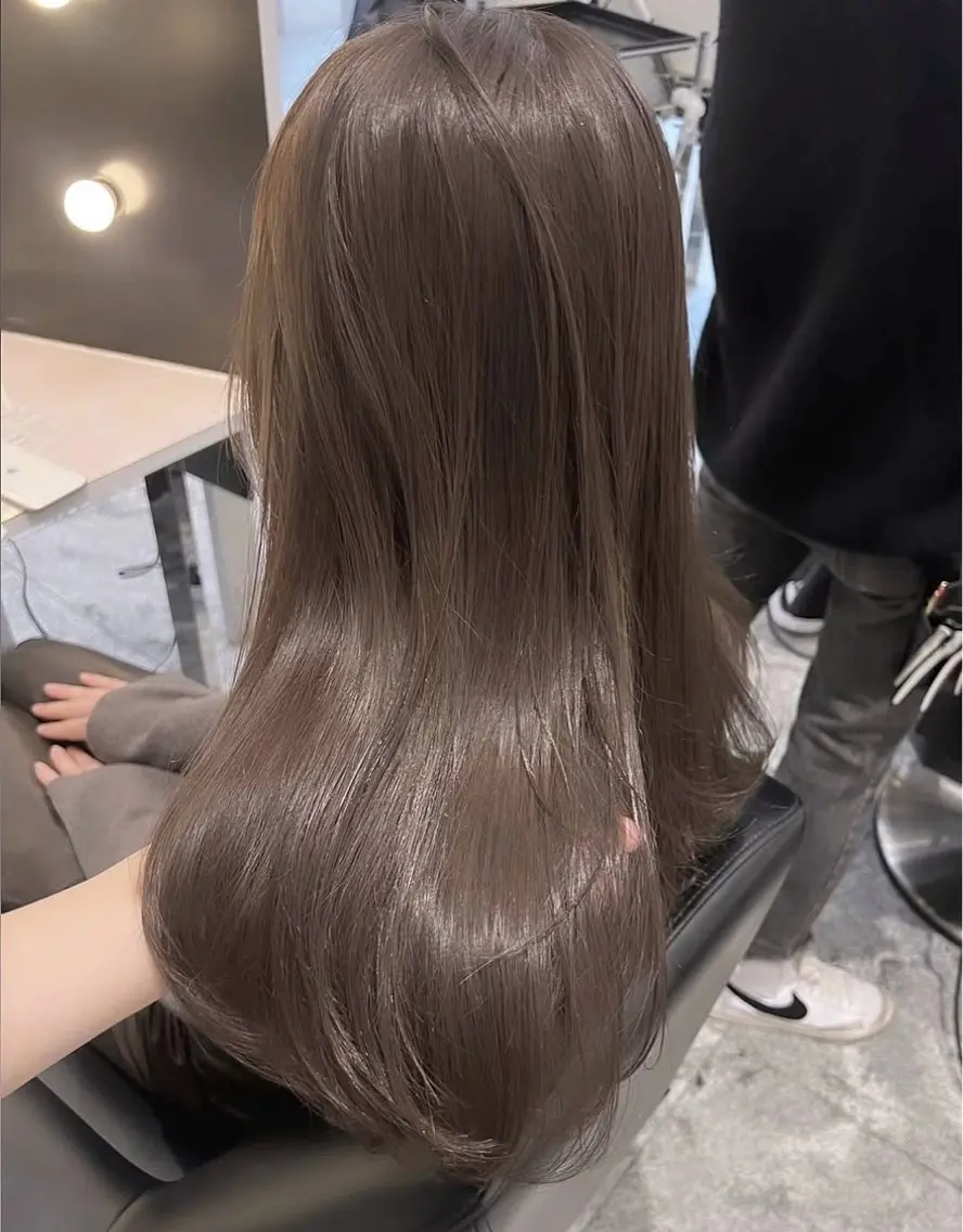 ミディアム ワンカールレイヤー 顔周り☺︎shunのヘアスタイル
