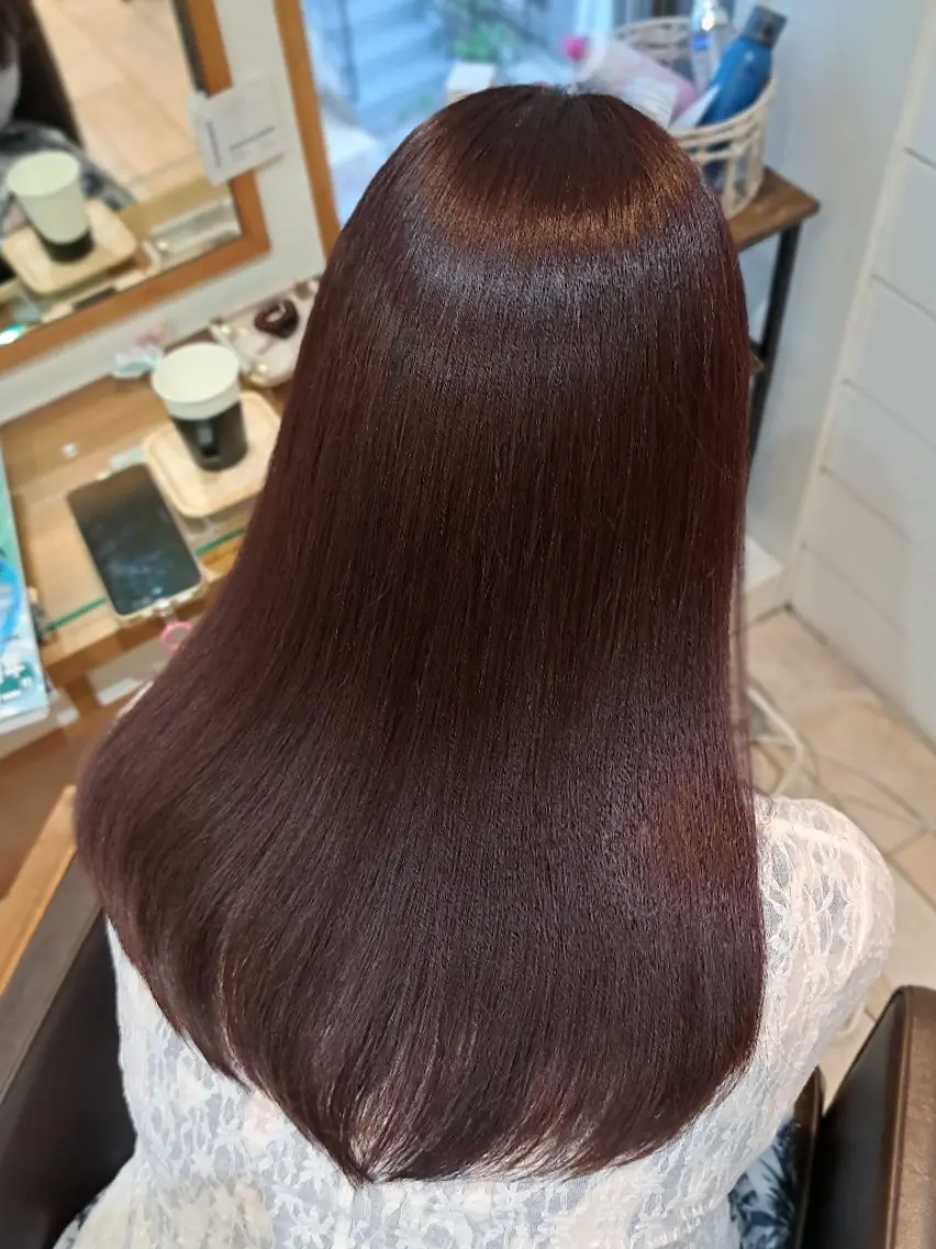 うる艶✨ワンカラー+シルクトリートメントの写真