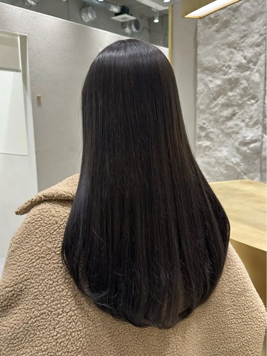 ロング カラー カット ヘアカラー 銀座/ヘアセット/ 島村美帆のヘアスタイル