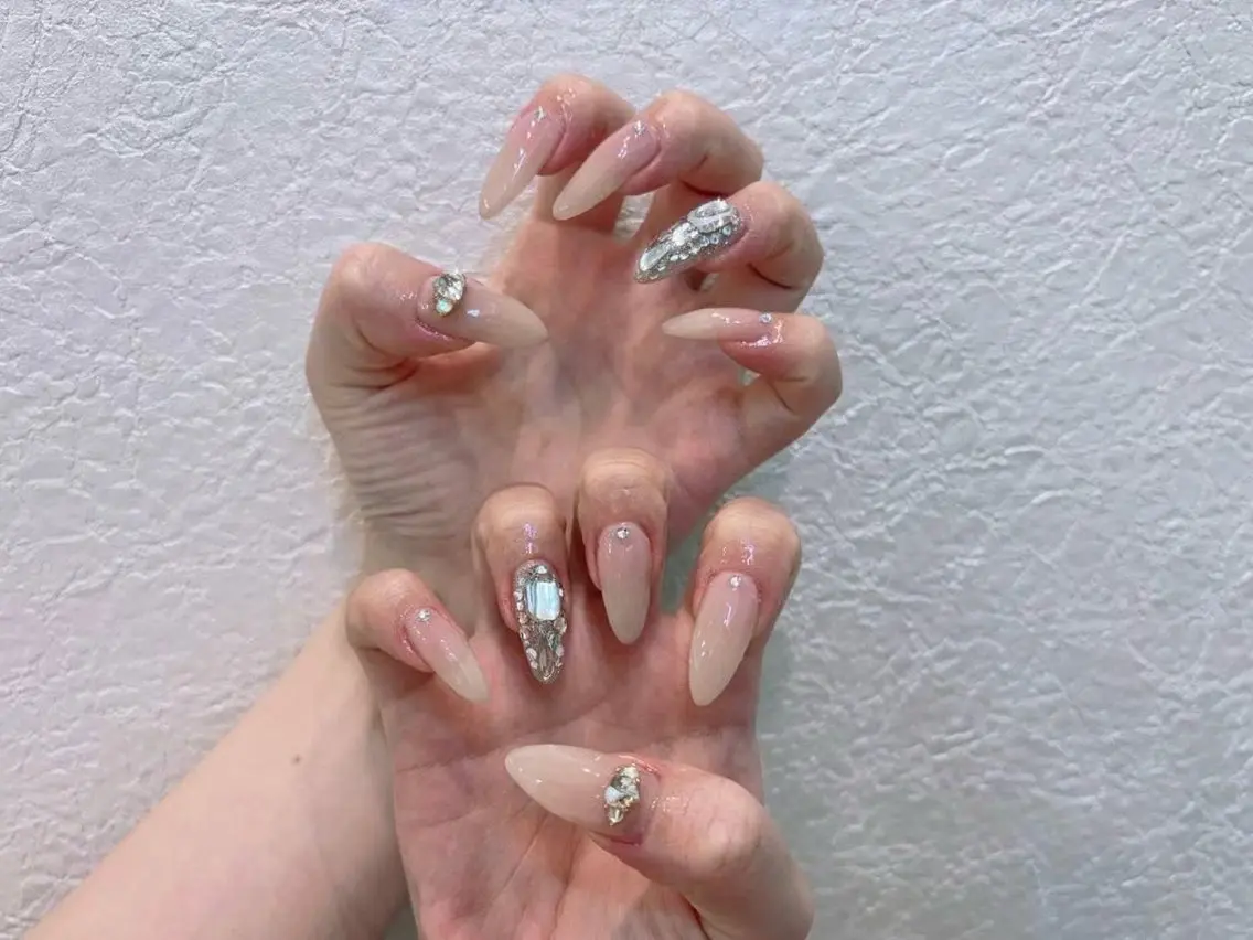ネイル アートネイル フラワーネイル フットネイル ジェルネイル マグネットネイル Babarla nailのネイルデザイン