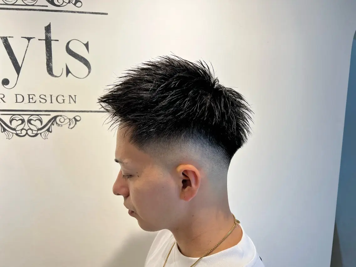 ショート カラー パーマ メンズ 💈men's💈 satoru中目黒のヘアスタイル