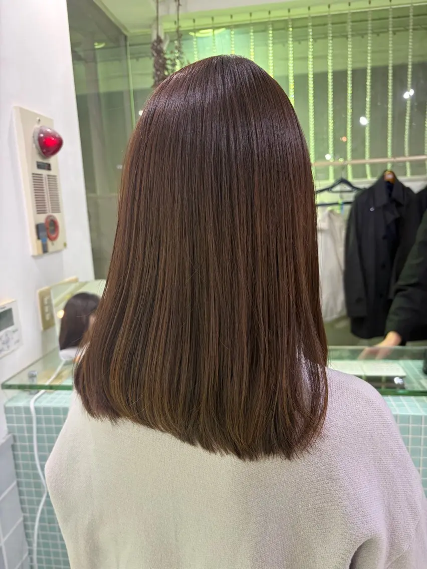 縮毛矯正☔️✨+カット💇♀️【17時以降受付可能】の写真