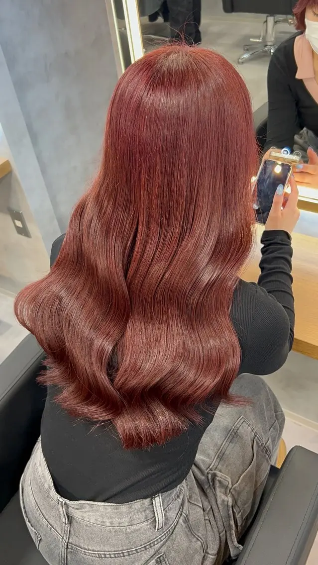 ロング カラー ヘアアレンジ ヘアカラー ブリーチなしの達人 🌈KAITOのヘアスタイル