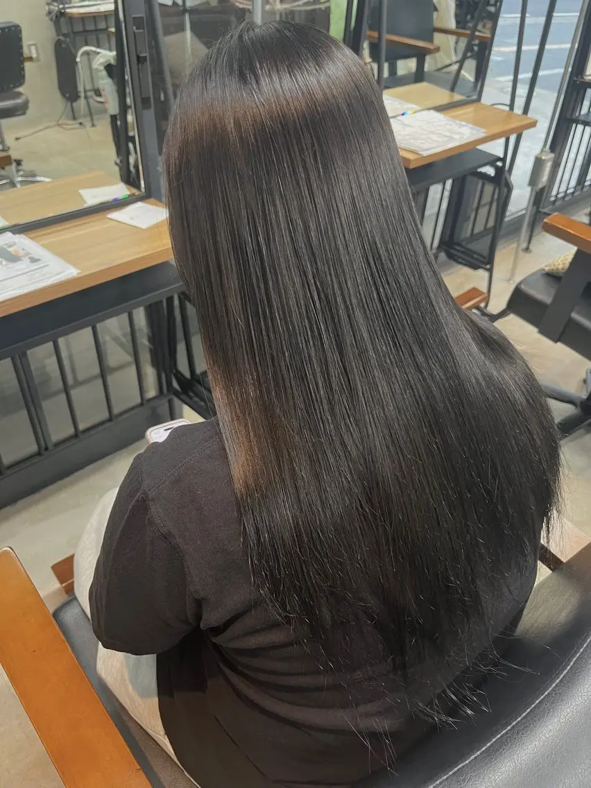 ロング カラー ヘアカラー 馬場 大輝のヘアスタイル