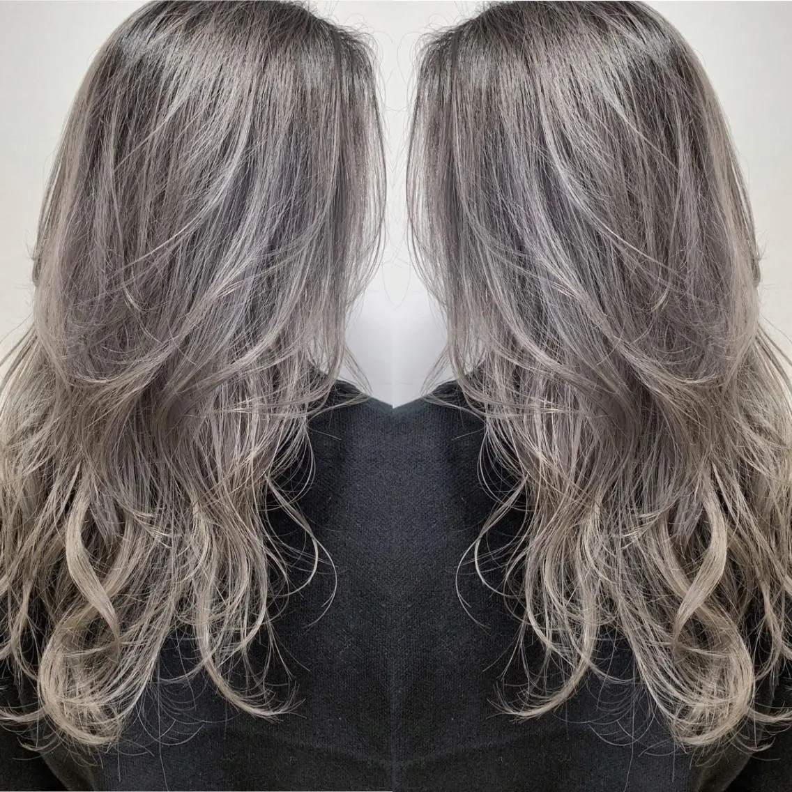 ロング カラー box mico. mutsumiのヘアスタイル