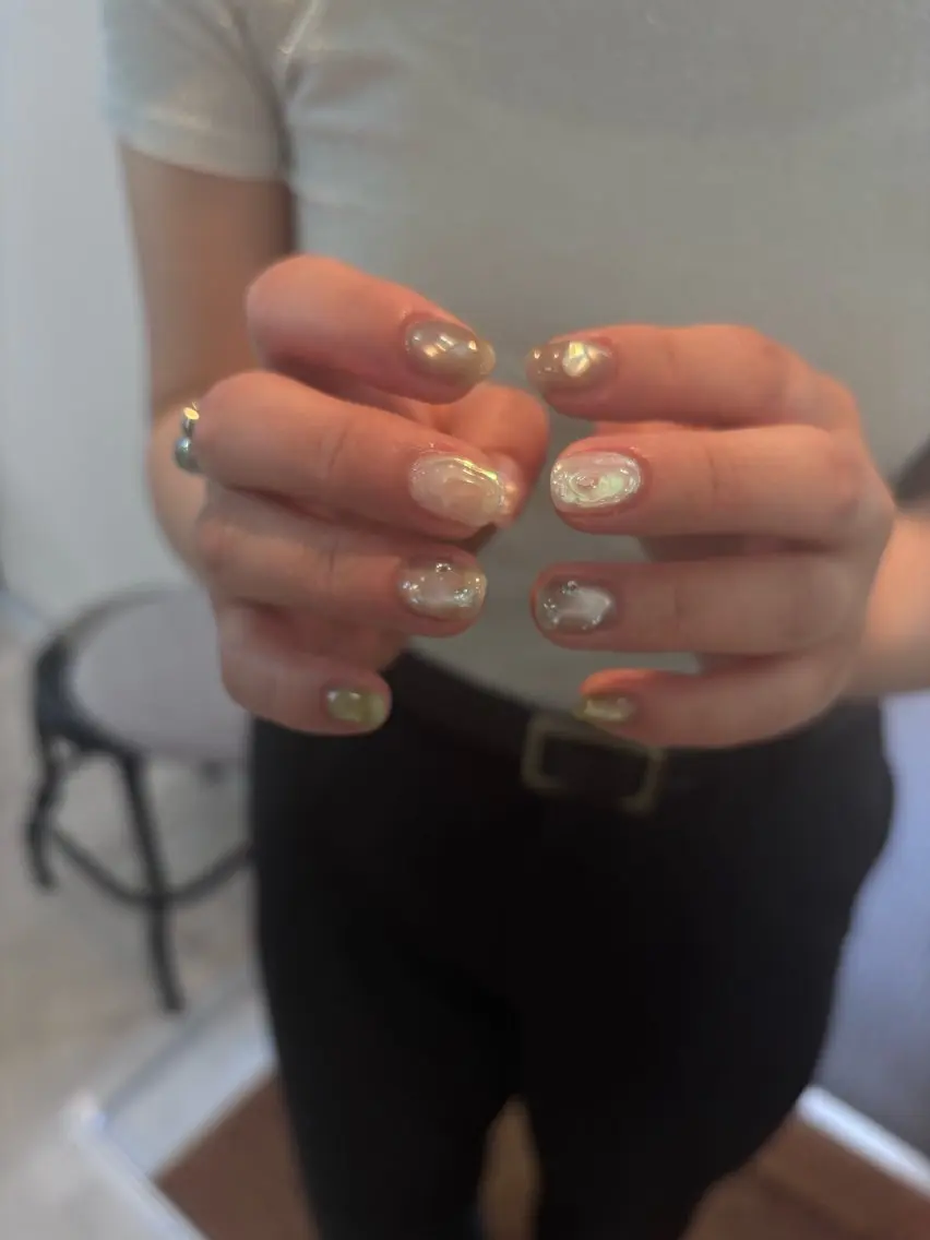 ネイル アートネイル ハンドネイル free'snail N A Oのネイルデザイン