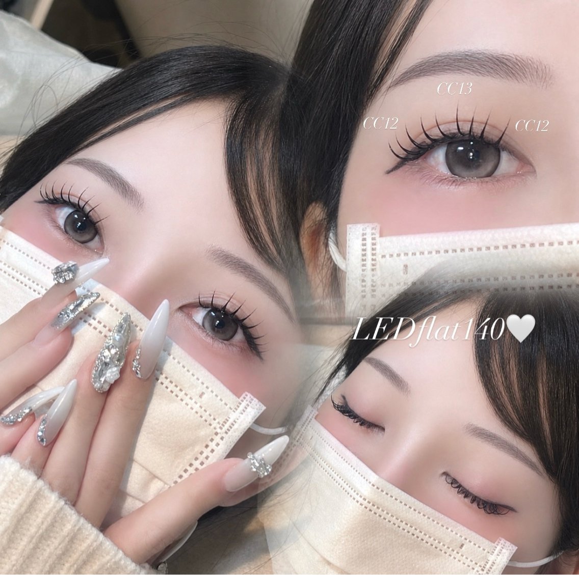 マツエク・マツパ RINKA♡ makea天神大名のマツエク・マツパデザイン