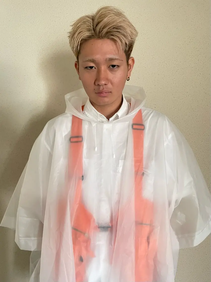 カラー メンズ ヘアカラー musiiik ryukiのヘアスタイル
